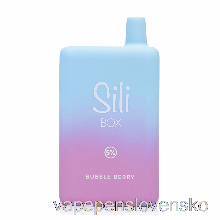 Sili Box 6000 Jednorazová Bubble Berry Vape Cigareta